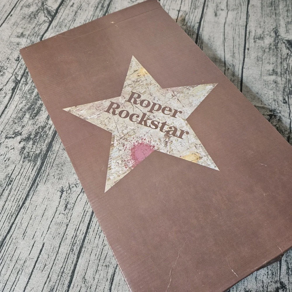 Roper‎ Rockstar 8 Ingrid Faux Leather Western Cowboy Boots Embroidered